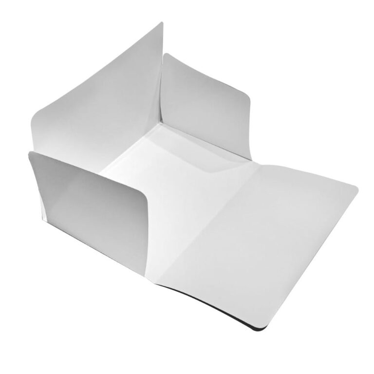 Carpeta 4 alas blanca